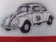 VW Käfer Herby #53 Oldtimer Aufkleber / Sticker transparent - Zwickau