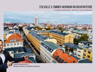 Charmante 3-Zimmer-Wohnung im Hochparterre und Garten in zentraler Lage - Leipzig Zentrum-Südost - Leipzig