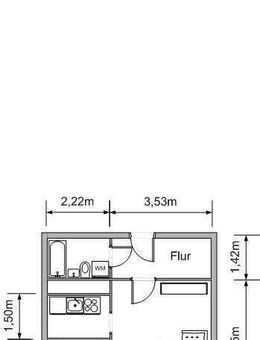 sonnige möblierte Singlewohnung mit Balkon und Aufzug - Lichtenstein (Sachsen)