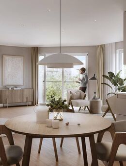 KfW40-Neubauprojekt in der beliebten Südvorstadt: 4Raum-Wohnung mit großem Balkon zum Eigentum - Leipzig
