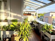 Besondere Attika-Wohnung mit großer Dachterrasse und KFW 70 Standard- ideal für Grenzgänger - Weil (Rhein)