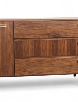 Mid Century Kommode | Wortmann Sideboard/Schuhschrank mit Klappladen und Schrankfach - Ginsheim-Gustavsburg