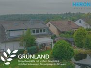GRÜNLAND - Doppelhaushälfte mit großem Garten, rentabler Solaranlage, Doppelgarage in Aichwald - Aichwald