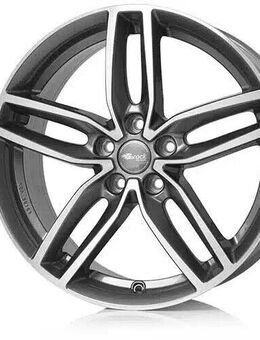 4x RC-DESIGN RC29 himalaya grey vollpoliert 8.0Jx18 5x112 ET39 MB 67,1 B-Ware - Euskirchen Zentrum