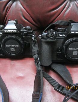 Olympus 2 x OM-D E-M1 als defekt an Bastler mit einem Akku - Duisburg