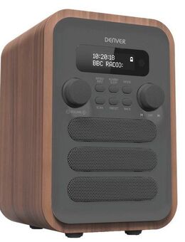 Denver Denver Radio DAB-48 grey Radio (Digitalradio (DAB), 2,5 W)