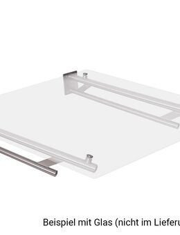 Vordachhalter Edelstahl VR800 (1 Paar) Rundrohr Vordachsystem - Hiddenhausen