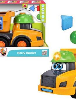 Dickie Toys Steckspielzeug ABC Harry Hauler Sortierfahrzeug, mit Licht- und Soundeffekt
