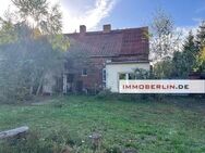 IMMOBERLIN.DE - Großzügiges Anwesen inklusive Bauland mit viel Potential in naturverbundener Lage - Doberlug-Kirchhain