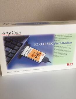 AnyCom ECO II 56K Fax/Modem PCMCIA für Notebooks -Neu- - Bremen
