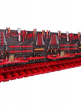 Werkstatt Garage Werkstattregal Werkzeugwand Werkzeugtafel 230x78 cm Wand Set5441 - Wuppertal