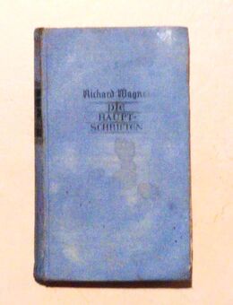 Richard Wagner, "Die Hauptschriften", 1937 - Dresden