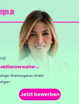 Immobilienverwalter (m/w/d) - Stuttgart