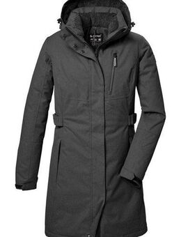 Killtec Parka KOW 303 WMN PRK Wasserdichter, atmungsaktiver Damenparka mit abnehmbarer Kapuze