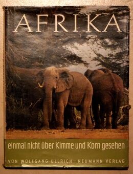 Sachbuch "Afrika - einmal nicht über Kimme und Korn gesehen", DDR 1956 - Dresden