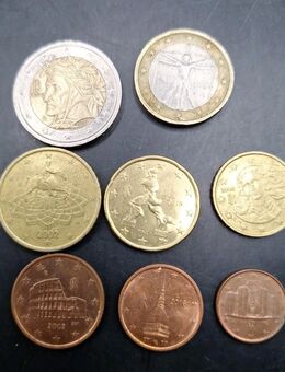 Italien Euro-Satz komplett inklusive 1 und 2 Cent - Essen