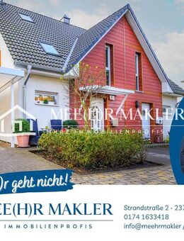 Neuwertige Doppelhaushälfte in ruhiger Lage, nur 200 m bis zum Strand. - Kellenhusen (Ostsee)