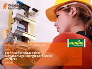 Technischer Mitarbeiter – Biogasanlage Energiepark Melle (m/w/d) - Melle