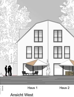 +++ 3 moderne Stadthäuser auf 647 m² Grundstück in Top-Lage nähe U-Bahn +++ - München