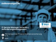 IT-Service Manager (w/m/div.) Anforderungsmanagement - Köln