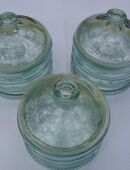 3 Stück Cookie Glas / Vorratsglas 3er Set mit Glasdeckel NEU in 66111