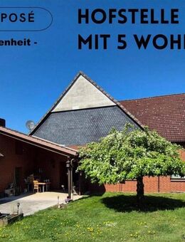 Hofstelle im Grünen mit 5 Wohneinheiten - Kapitalanlage oder Mehrgenerationenwohnen - Heuerßen