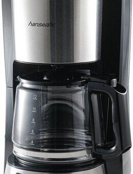 Hanseatic Filterkaffeemaschine HCMD151000SD, 1,5l Kaffeekanne, Papierfilter 1x4