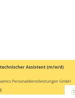 Operationstechnischer Assistent (m/w/d) - Würzburg