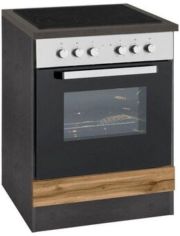 KOCHSTATION Herdumbauschrank KS-Tulsa 60 cm breit, für Einbau-Herdset