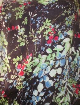 NEUw * Romantik * Blumen * Blüten * Flower- Power * Festival * Hippie- Style * Mini Kleid "ESPRIT * edc" Gr. 38- 40/ S- M * dunkel- blau * bunt * - Riedlingen