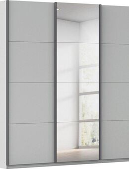 rauch Schwebetürenschrank Kleiderschrank Schrank OTTO´S CHOICE Garderobe AGORDO (in zwei Griff-Farben) Top Innenausstattung, in 4 Breiten und 2 Höhen MADE IN GERMANY