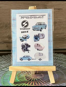 Sticker | Trabant | Aufkleber | Stickerbögen |selbstklebend| NEU - Dresden