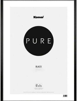Komar Bilderrahmen Pure, Echtholzrahmen mit hochtransparentem Acrylglas