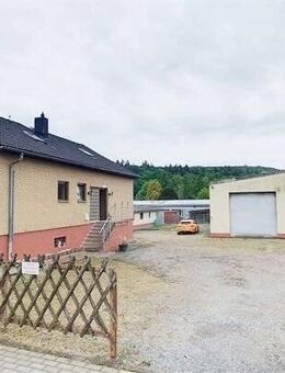 DIE Chance für Selbstständige! Schönes Einfamilienhaus mit vielseitig nutzbarem Gewerbeareal inkl. Halle u. Werkstatt - Wiesenbach (Baden-Württemberg)