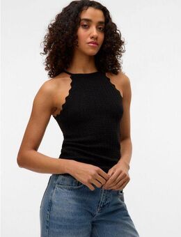 Vero Moda Stricktop VMPANAMA SL KNIT TOP VMA NOOS im tollen Ajour-Strickmuster