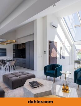 Möbliertes Luxuspenthouse auf zwei Ebenen am Krausnickpark - Berlin