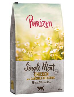 Purizon Single Meat Huhn mit Kamillenblüten - Sparpaket: 2 x 6,5 kg