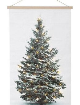 Home affaire LED-Bild Wandbehang, Weihnachtsdeko, Weihnachten (1 St), Höhe ca. 107 cm