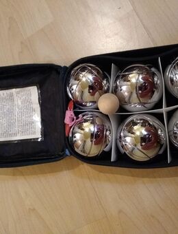 Boule Set mit 6 Metallkugeln - Bibertal