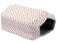 TIAKI Kuschelhöhle Karotte für Kleintiere - L 40 x B 30 x H 26 cm in 00000