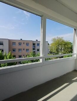 Eisessen auf dem sonnigen Südbalkon - Minden (Nordrhein-Westfalen)