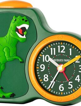 Jacques Farel Kinderwecker ACB 06 Quarzwecker, Lernwecker, Dinosaurier, Geschenkidee