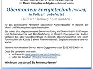 Obermonteur Energietechnik (m/w/d) - Kempten (Allgäu)