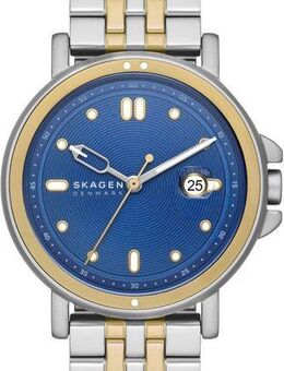 SKAGEN Quarzuhr SIGNATUR SPORT SKW6921, Armbanduhr, Herrenuhr, Datum, analog, Edelstahlarmband