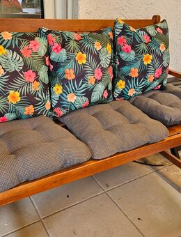 Holzbank für Terrasse, Garten oder Balkon - Witten