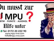 MPU,Vorbereitung,Training,Hilfe,BTM,Alkohol,Punkte,Führerschein zurück! - Essen