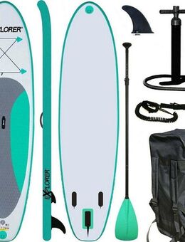 EXPLORER SUP-Board Explorer SUP 300, (Set, 6 tlg., mit Paddel, Pumpe und Transportrucksack)