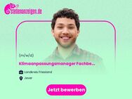Klimaanpassungsmanager (m/w/d) Fachbereich Planung, Bauordnung und Klimaschutz - Jever