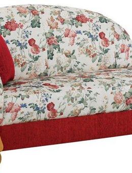 Home affaire Ottomane Milano, bequemes solitär Sofa im Landhaus-Stil, B/T/H 181/79/83cm