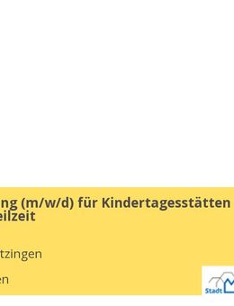 Fachberatung (w/m/d) für Kindertagesstätten in Vollzeit / Teilzeit - Metzingen